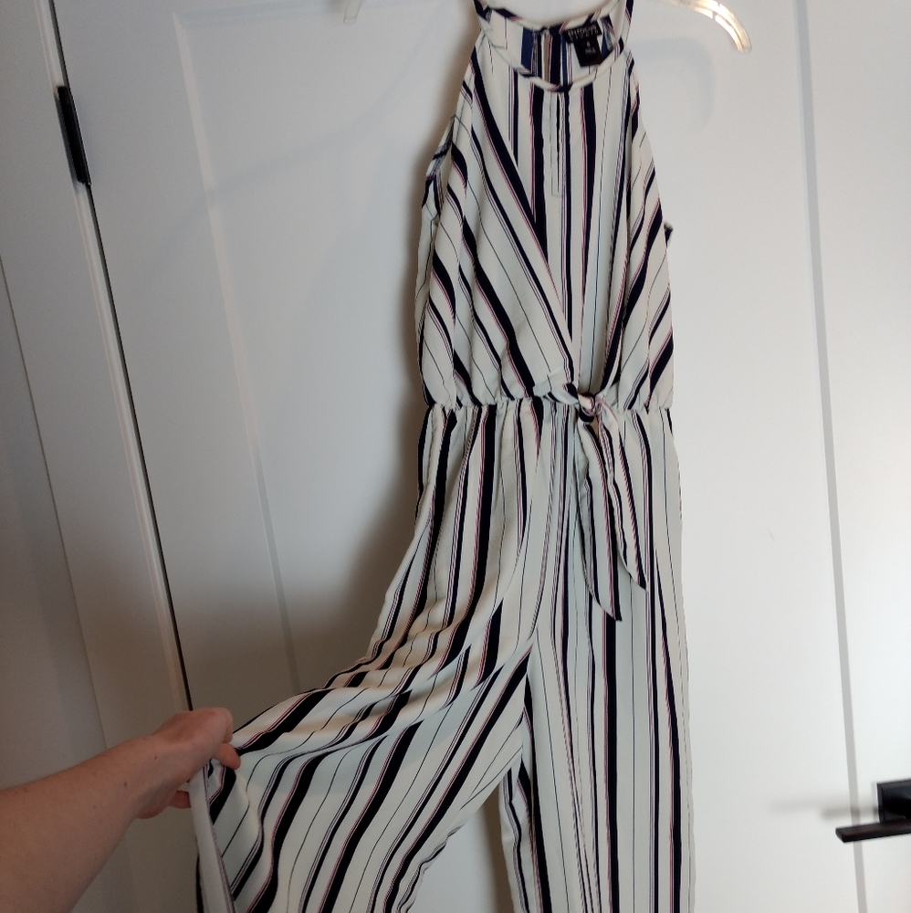 Striped jumpsuit - Picture 3 of 3